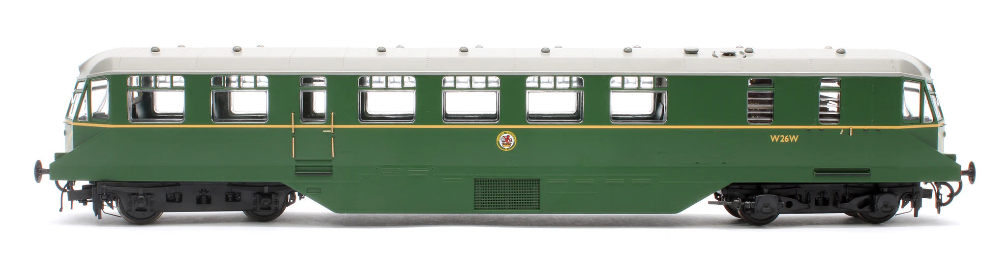 GWR AEC Railcar - BR Green - W26W - OO Scale