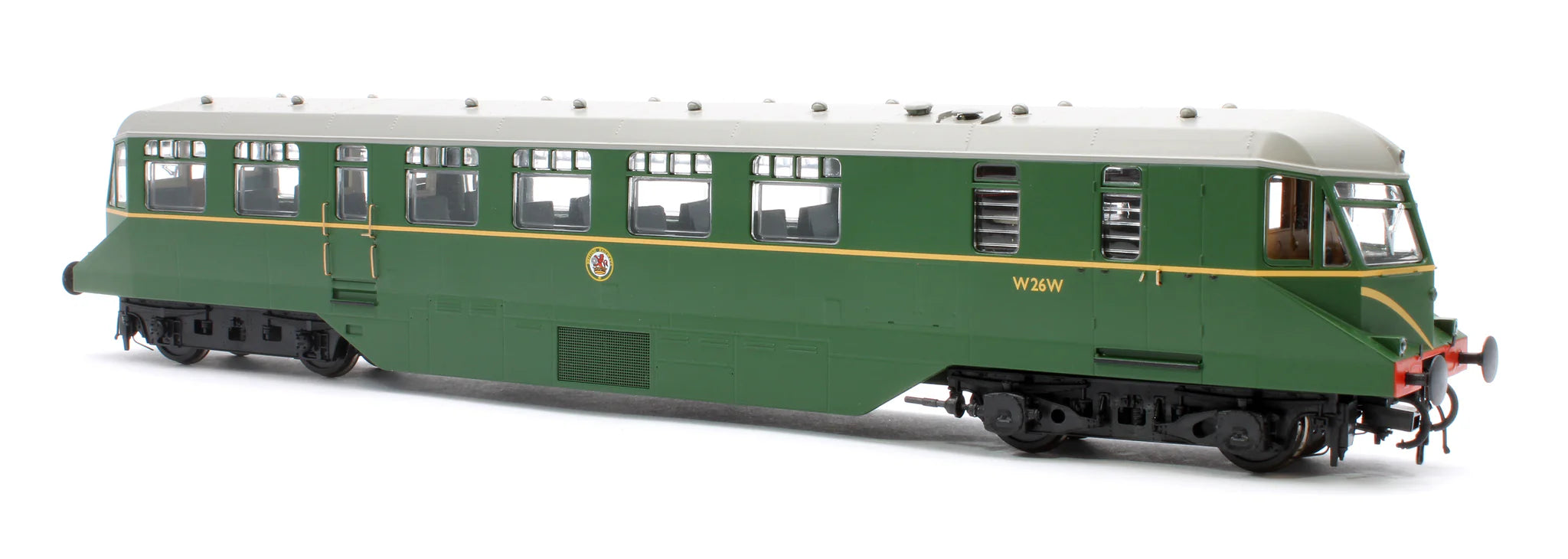 GWR AEC Railcar - BR Green - W26W - OO Scale