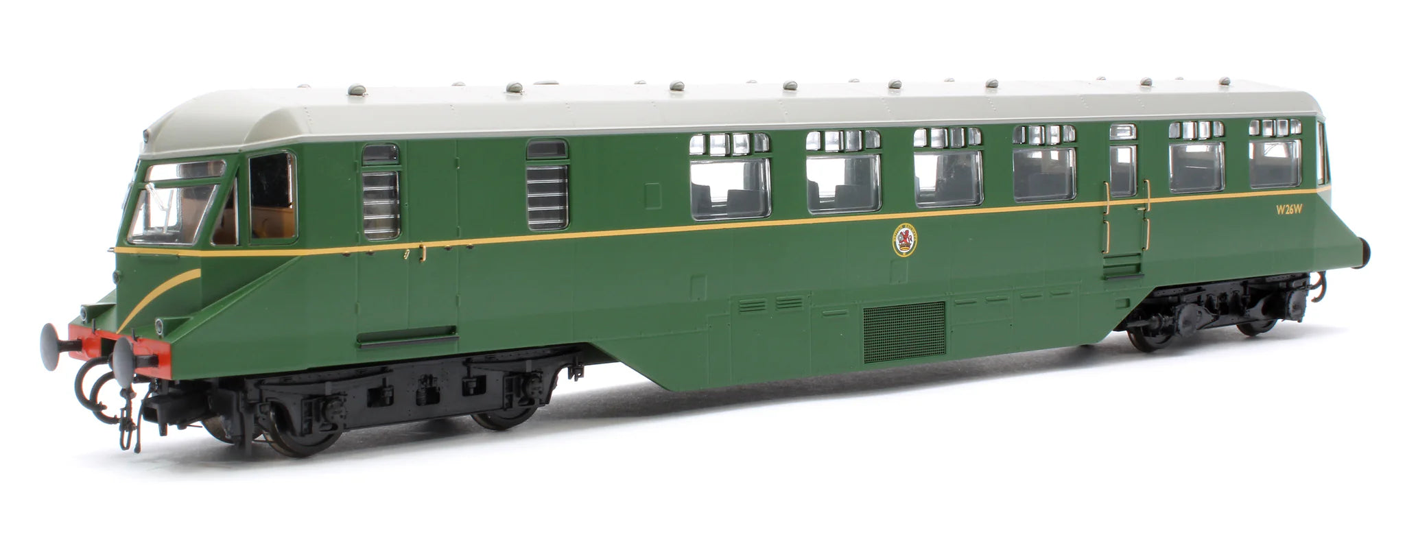 GWR AEC Railcar - BR Green - W26W - OO Scale