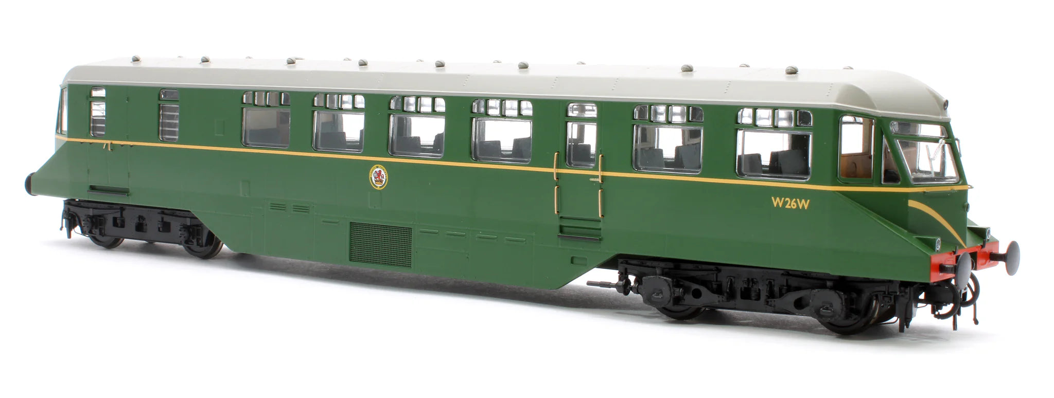 GWR AEC Railcar - BR Green - W26W - OO Scale