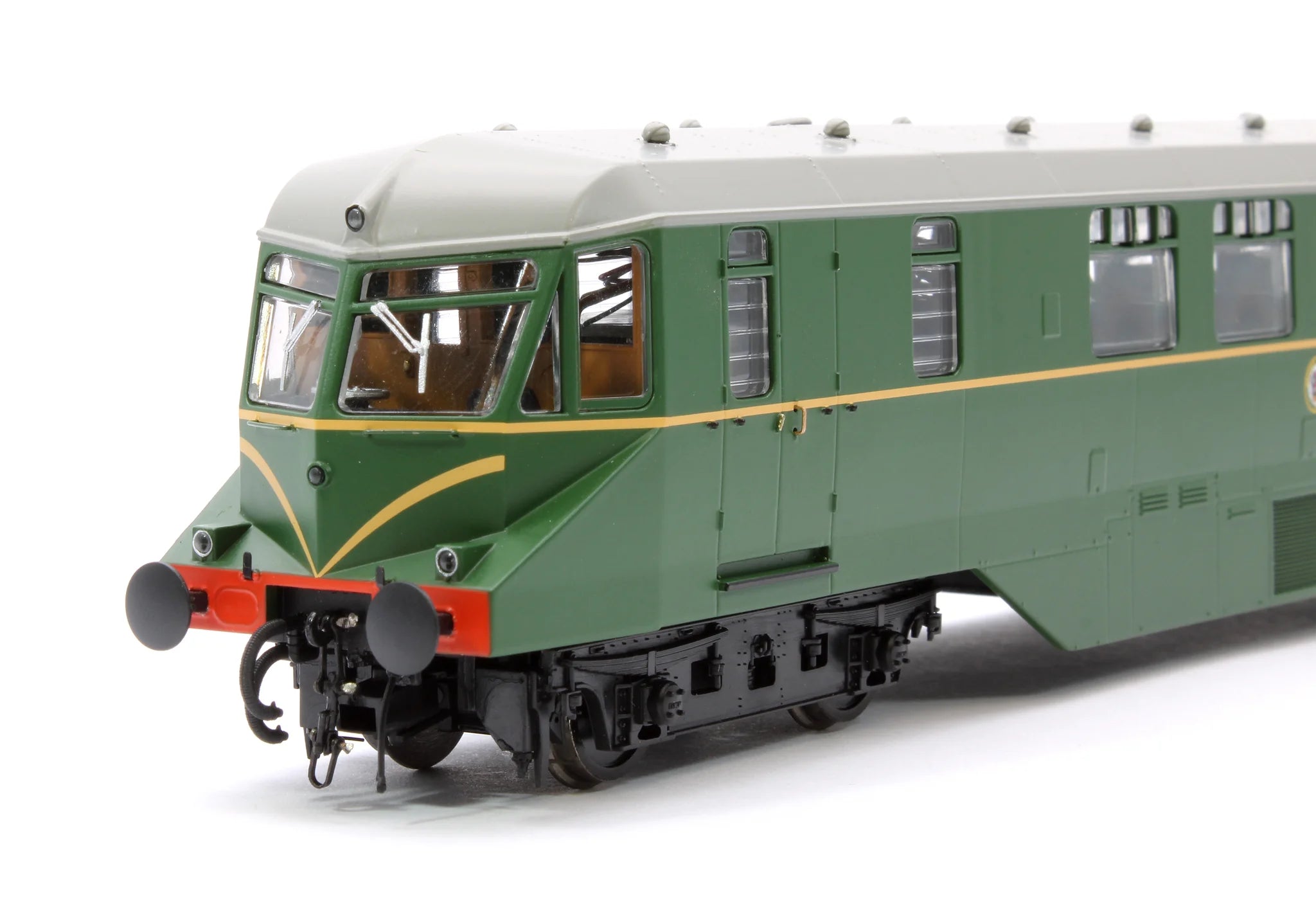 GWR AEC Railcar - BR Green - W26W - OO Scale