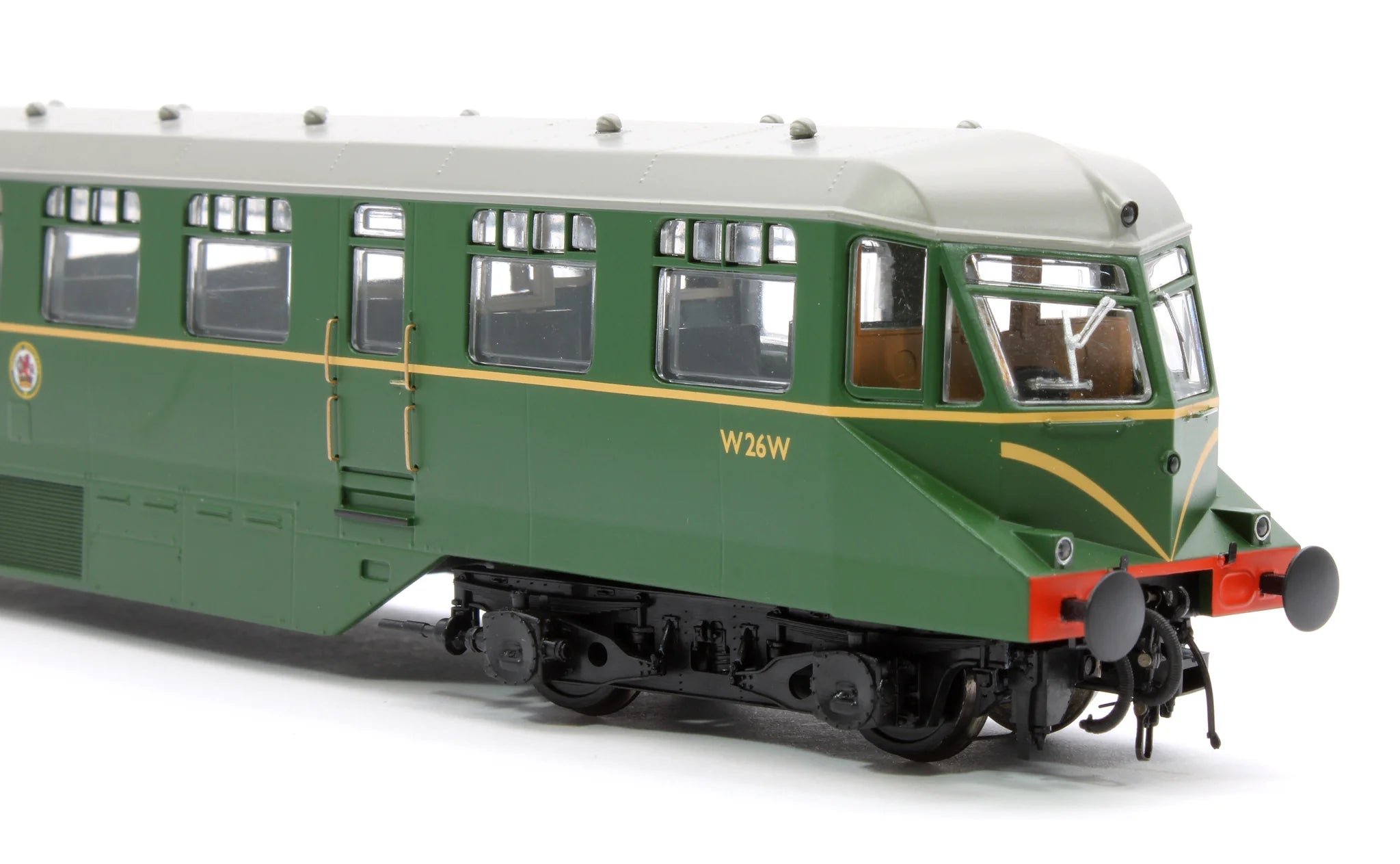 GWR AEC Railcar - BR Green - W26W - OO Scale