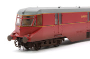 GWR AEC -rautavaunu - BR Crimson - 34 - OO-mittakaava - Sään kuluttama