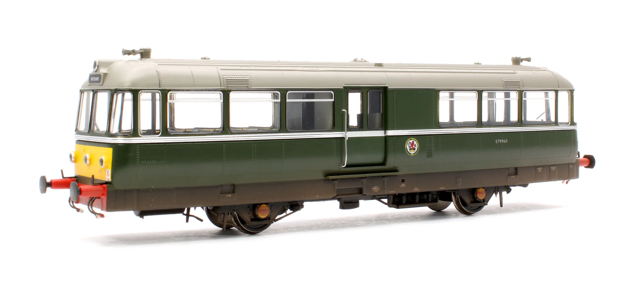 W&M Railbus - BR Groen - E79960 - OO Schaal - Verweerd