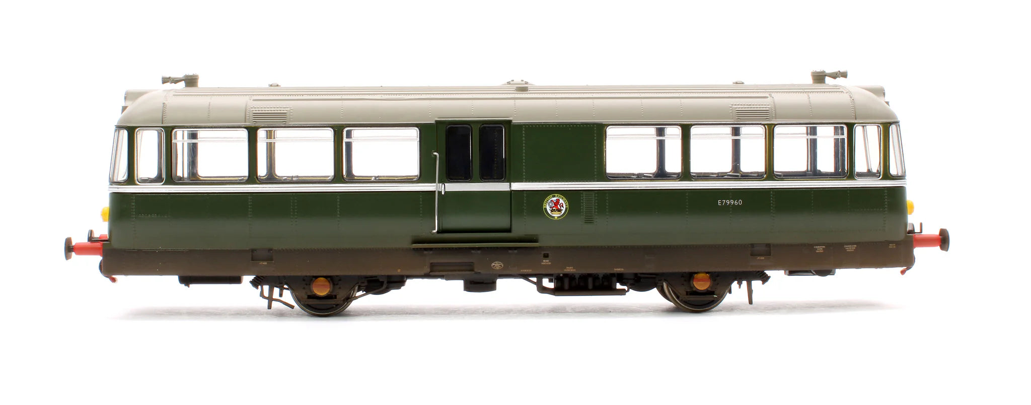 W&M Railbus - BR Groen - E79960 - OO Schaal - Verweerd