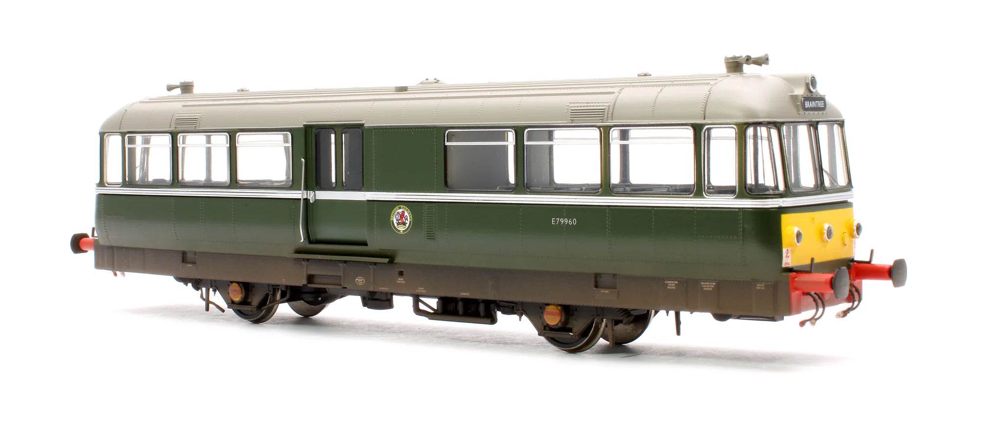 W&M Railbus - BR Groen - E79960 - OO Schaal - Verweerd