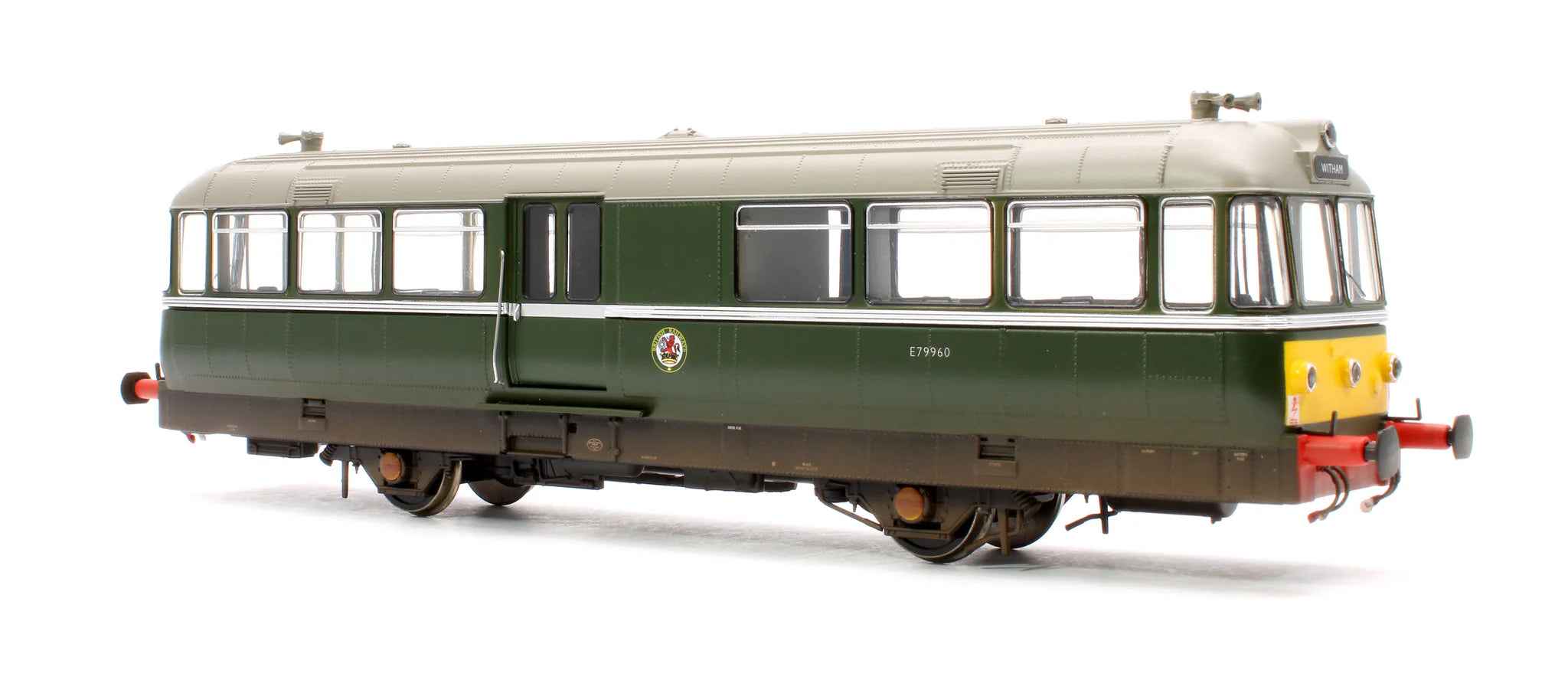 W&M Railbus - BR Groen - E79960 - OO Schaal - Verweerd