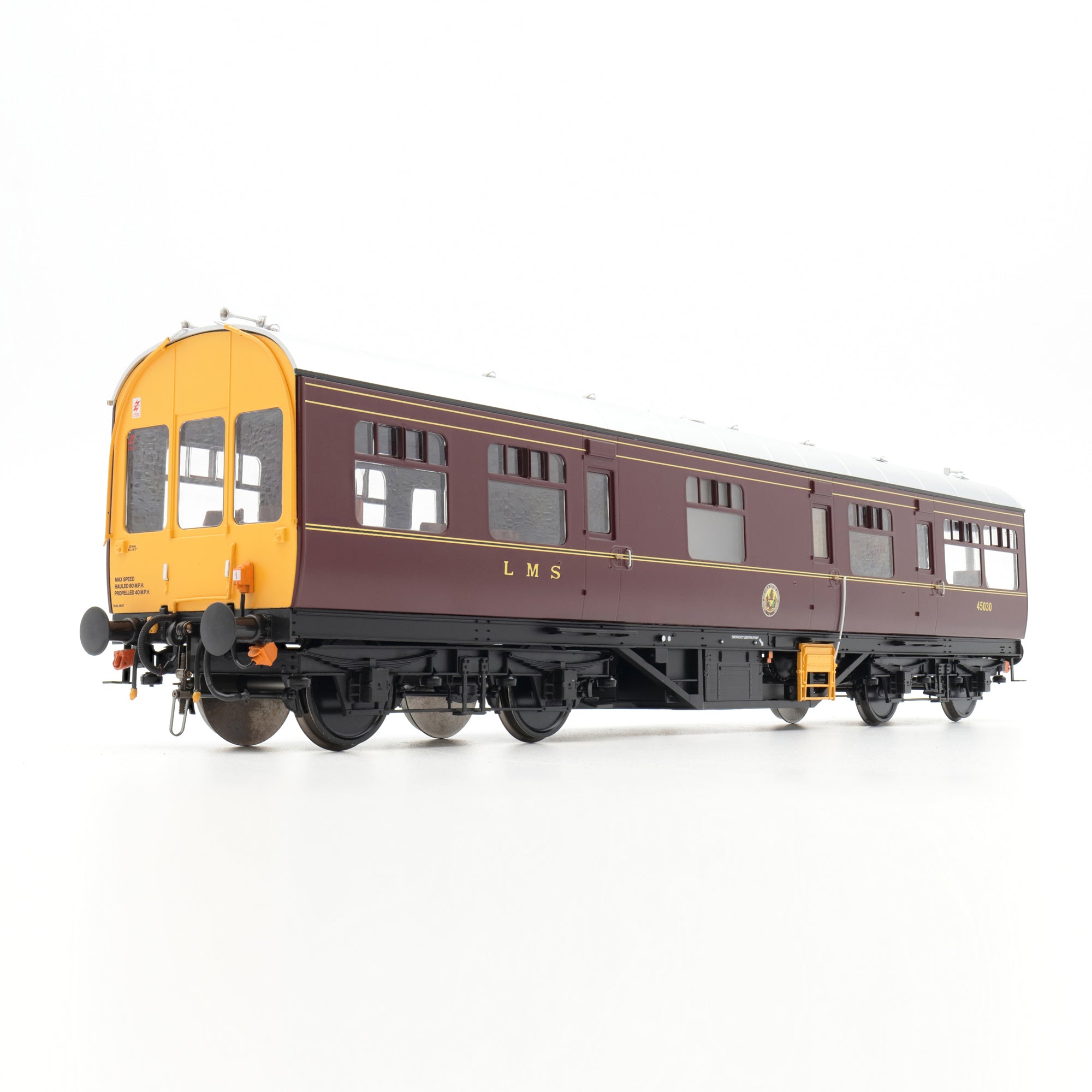 Salon d'inspection LMS - Rouge cramoisi BR - DM45030 - Échelle O