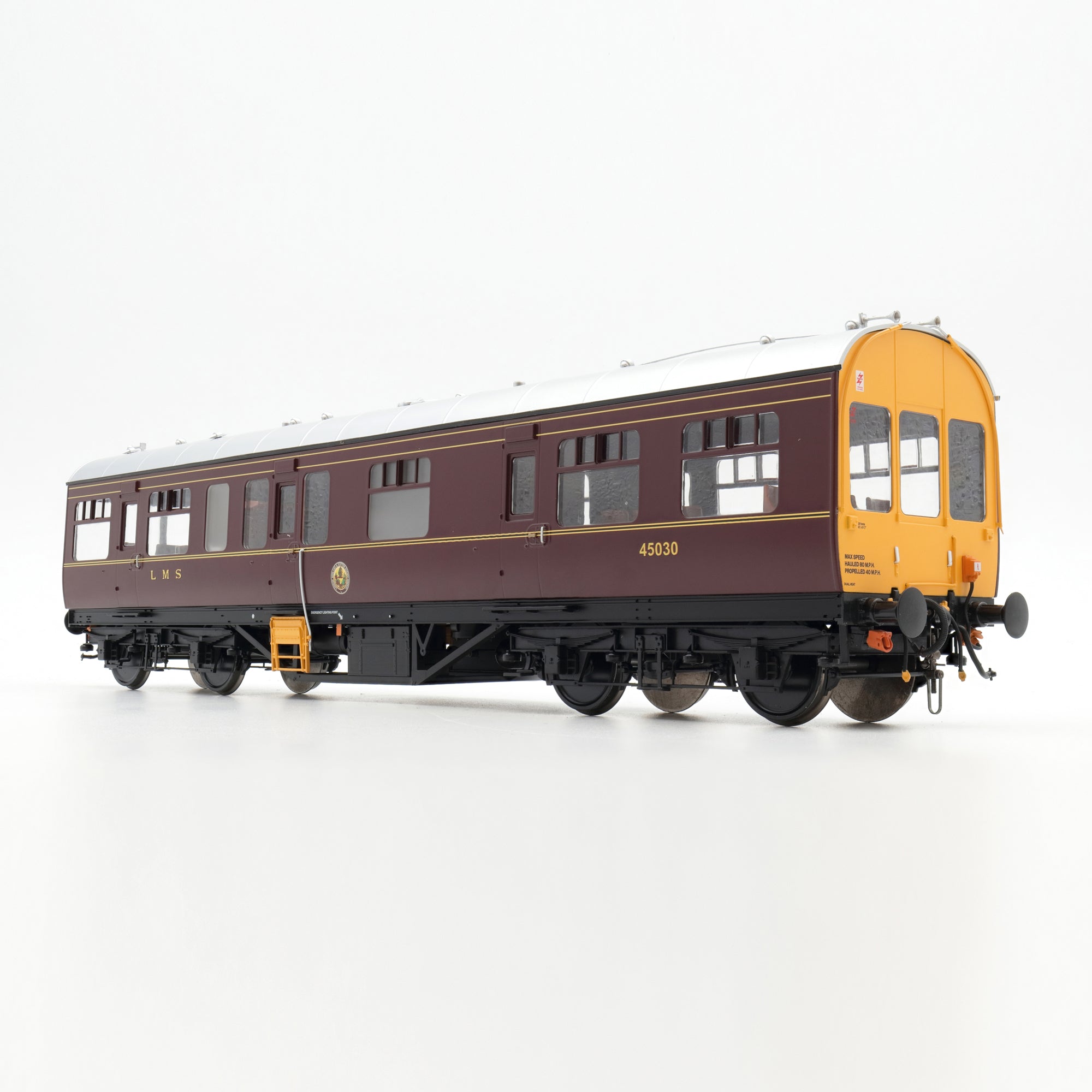 Salon d'inspection LMS - Rouge cramoisi BR - DM45030 - Échelle O