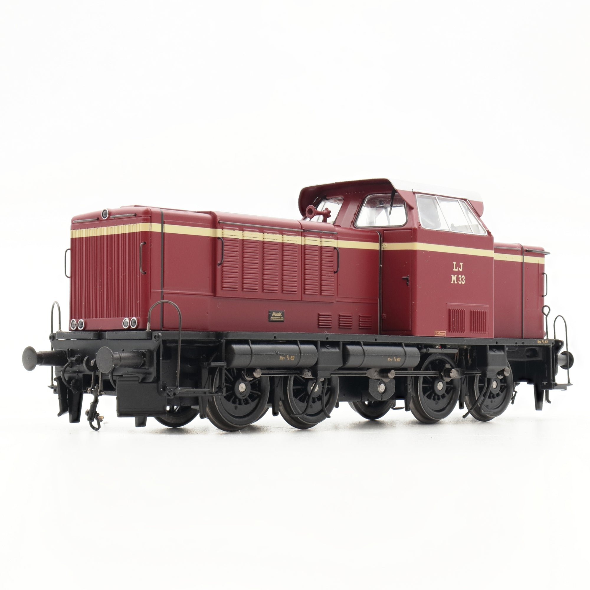 MaK - LJ - M33 - HO-schaal - DCC Stil (DC)