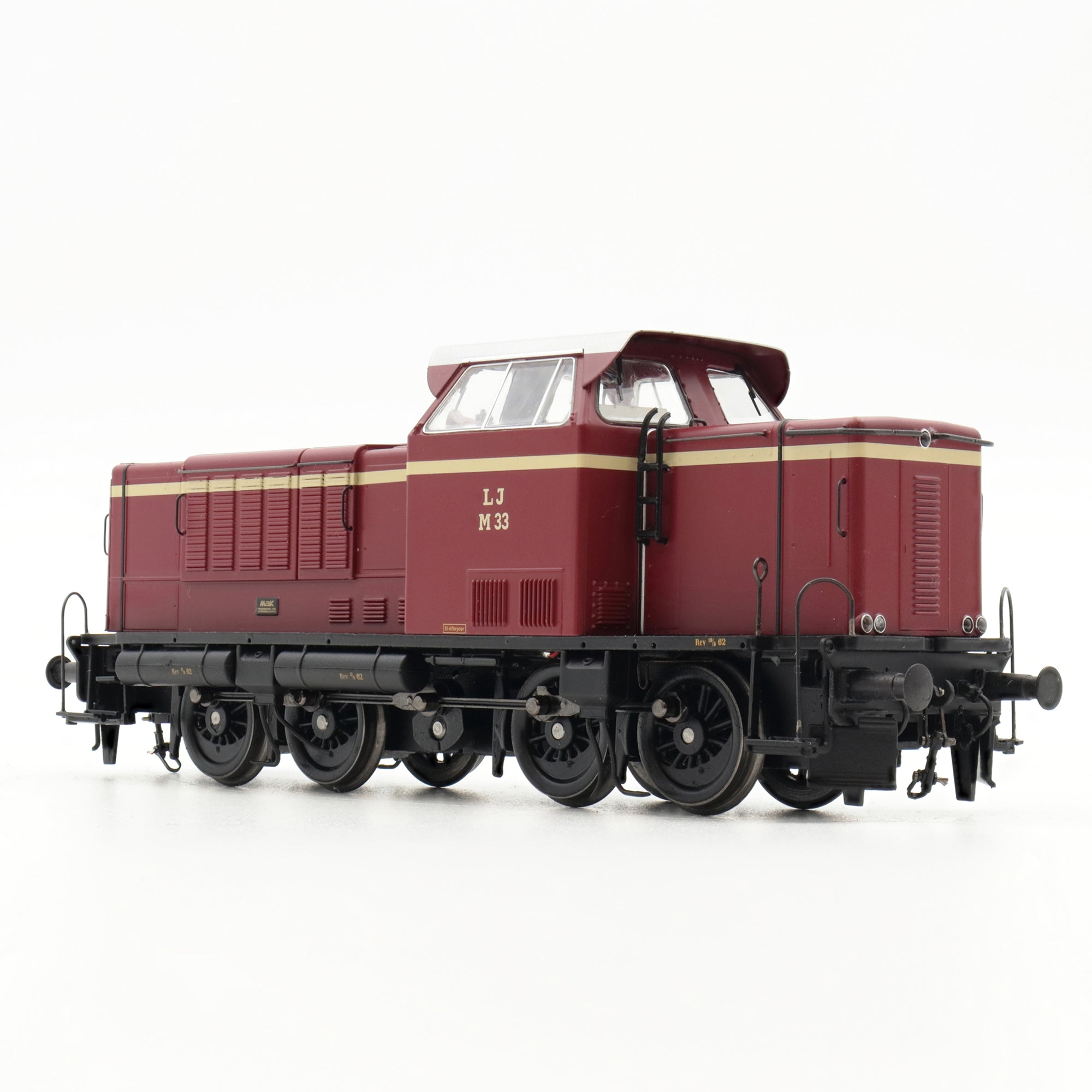 MaK - LJ - M33 - HO-schaal - DCC Stil (DC)