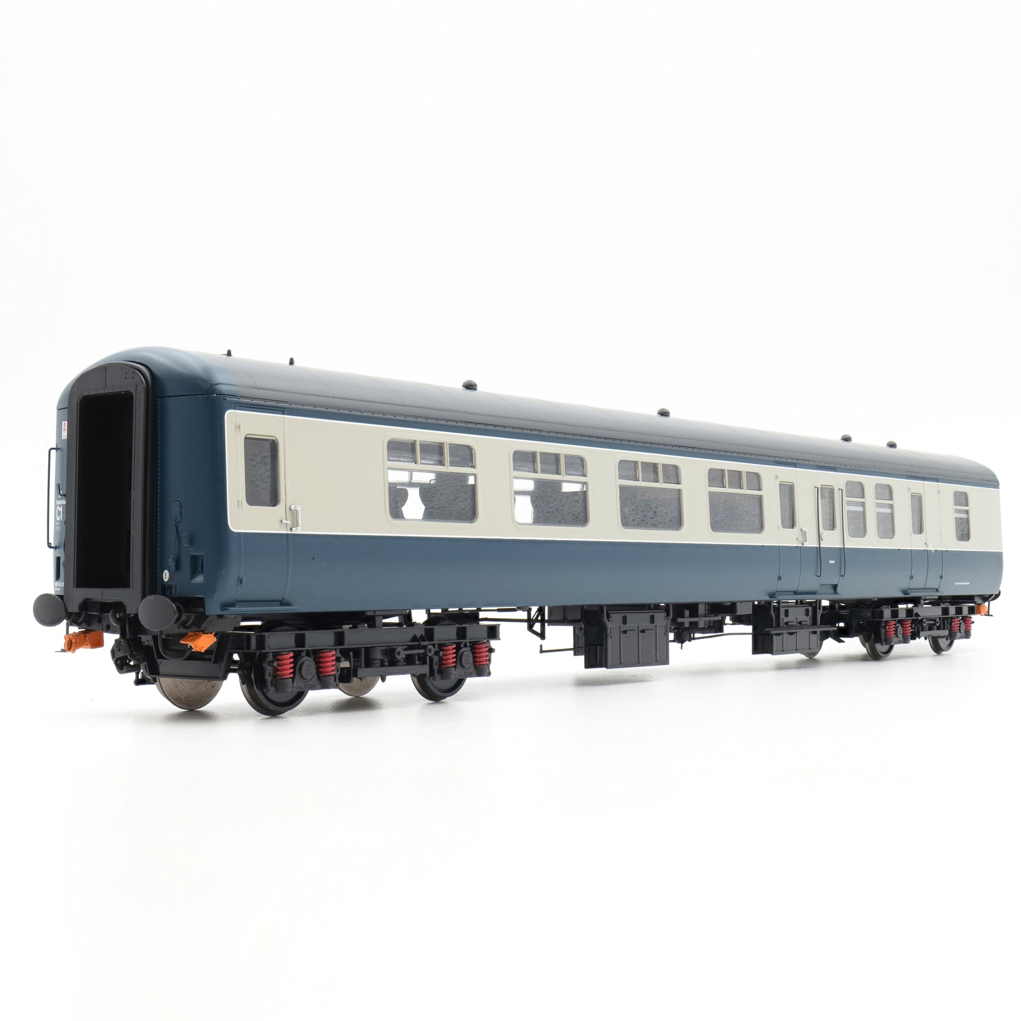 Mk.2 BSO - BR Blå/Grå - Uden nummer - O Skala