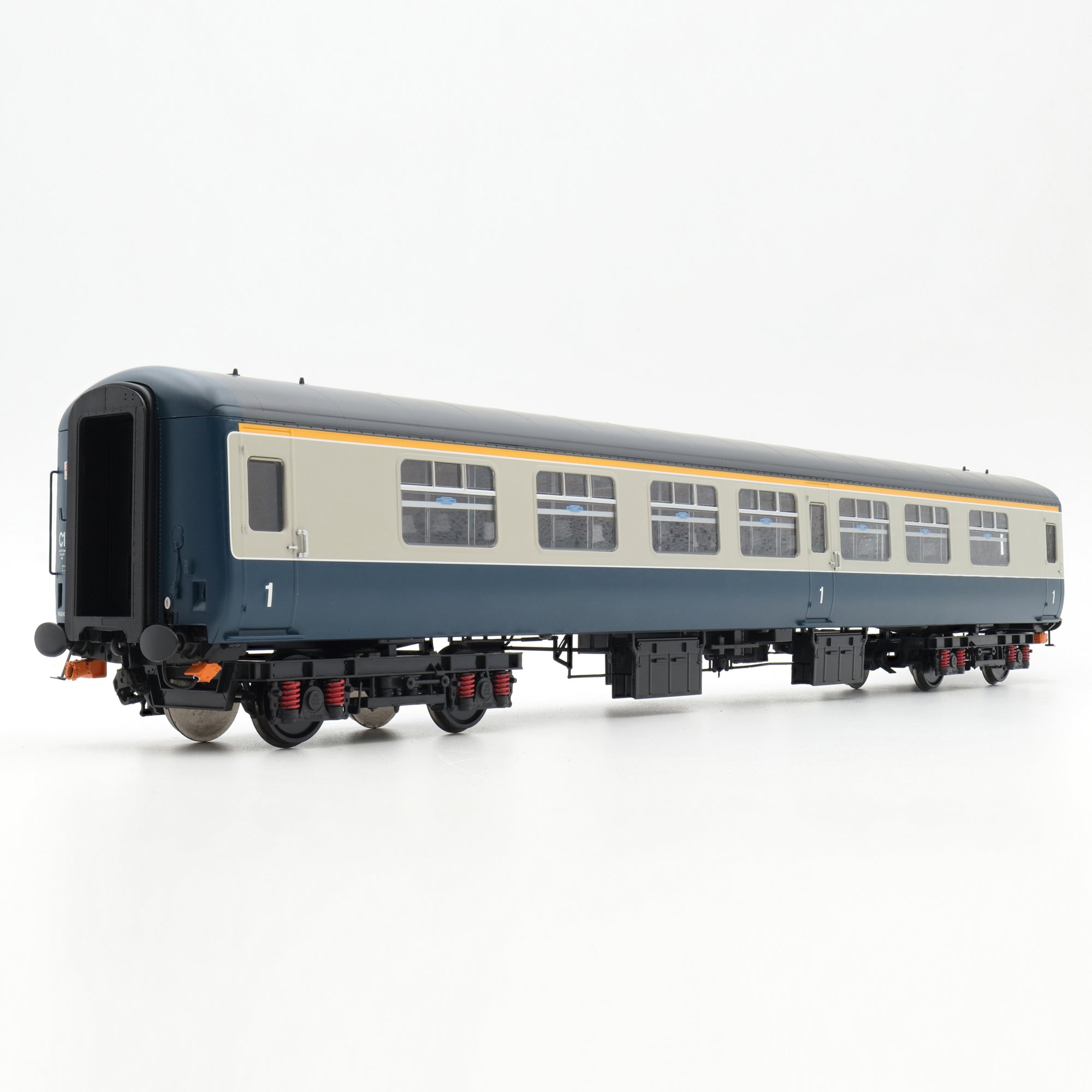 Mk.2 FK - BR Blå/Grå - Uden nummer - O Skala