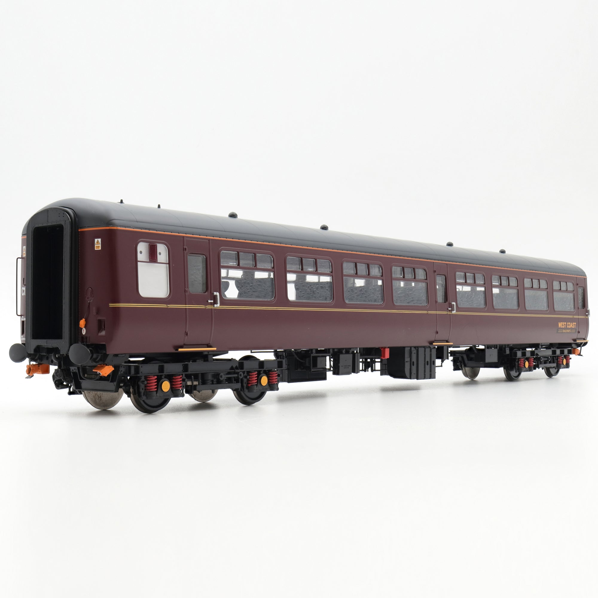 Mk.2 TSO - West Coast - Unnumbered - O Scale