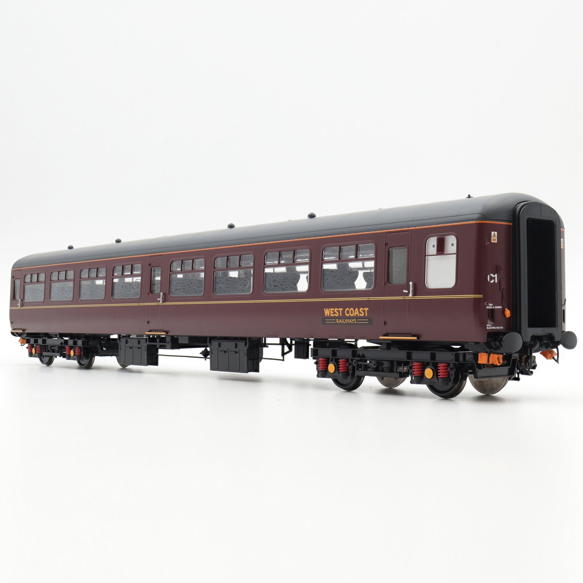Mk.2 TSO - West Coast - Unnumbered - O Scale