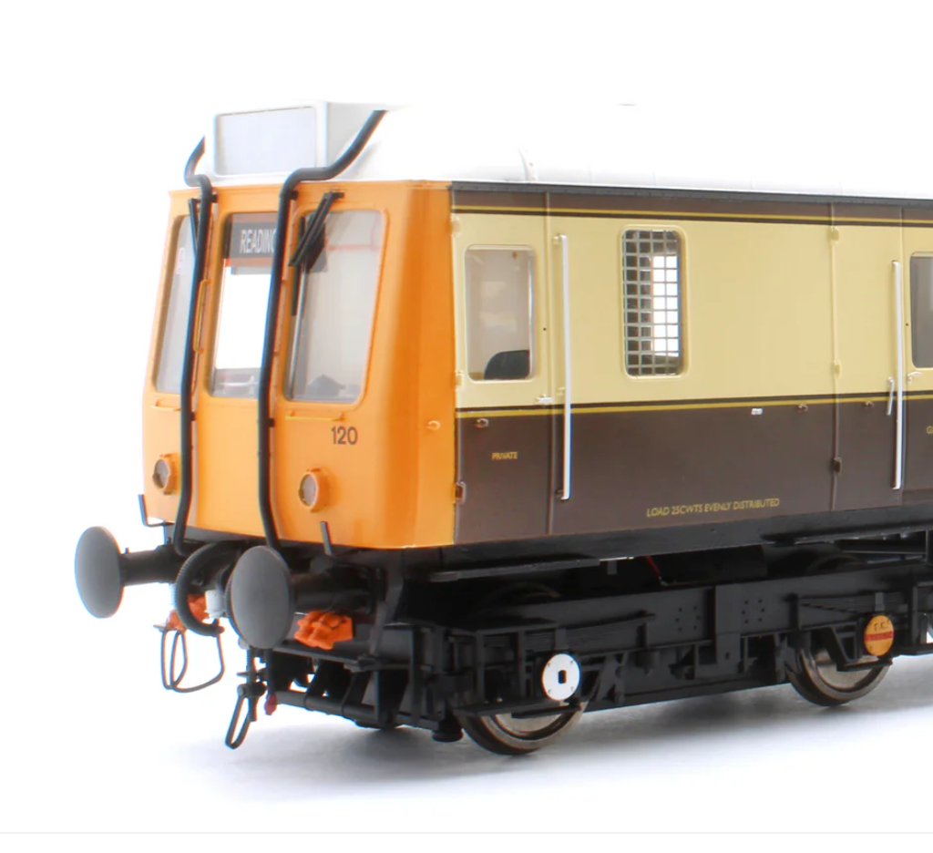 Class 121 - GWR Chocolate/Cream - W55020 - O Scale