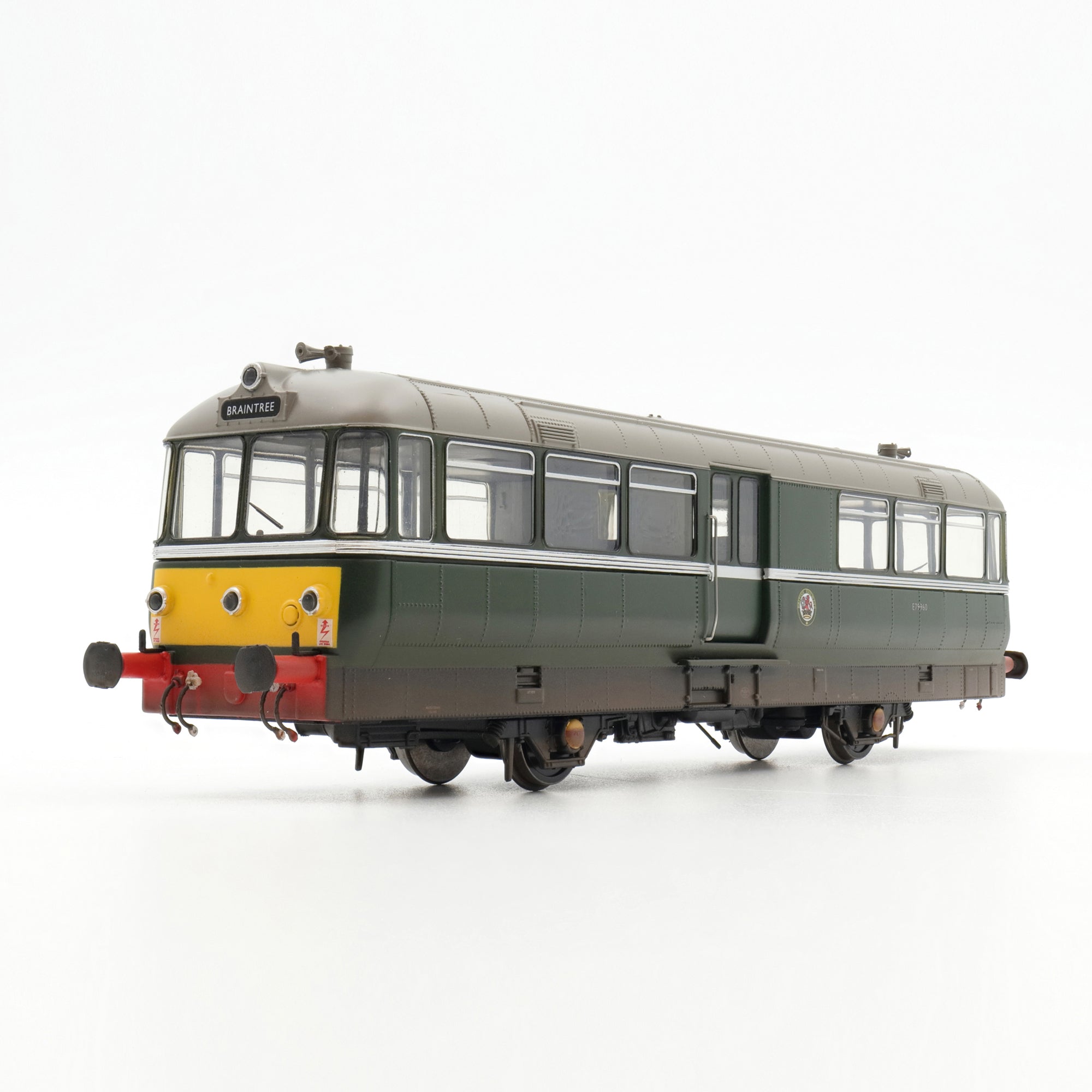 W&M Railbus - BR Groen - E79960 - OO Schaal - Verweerd