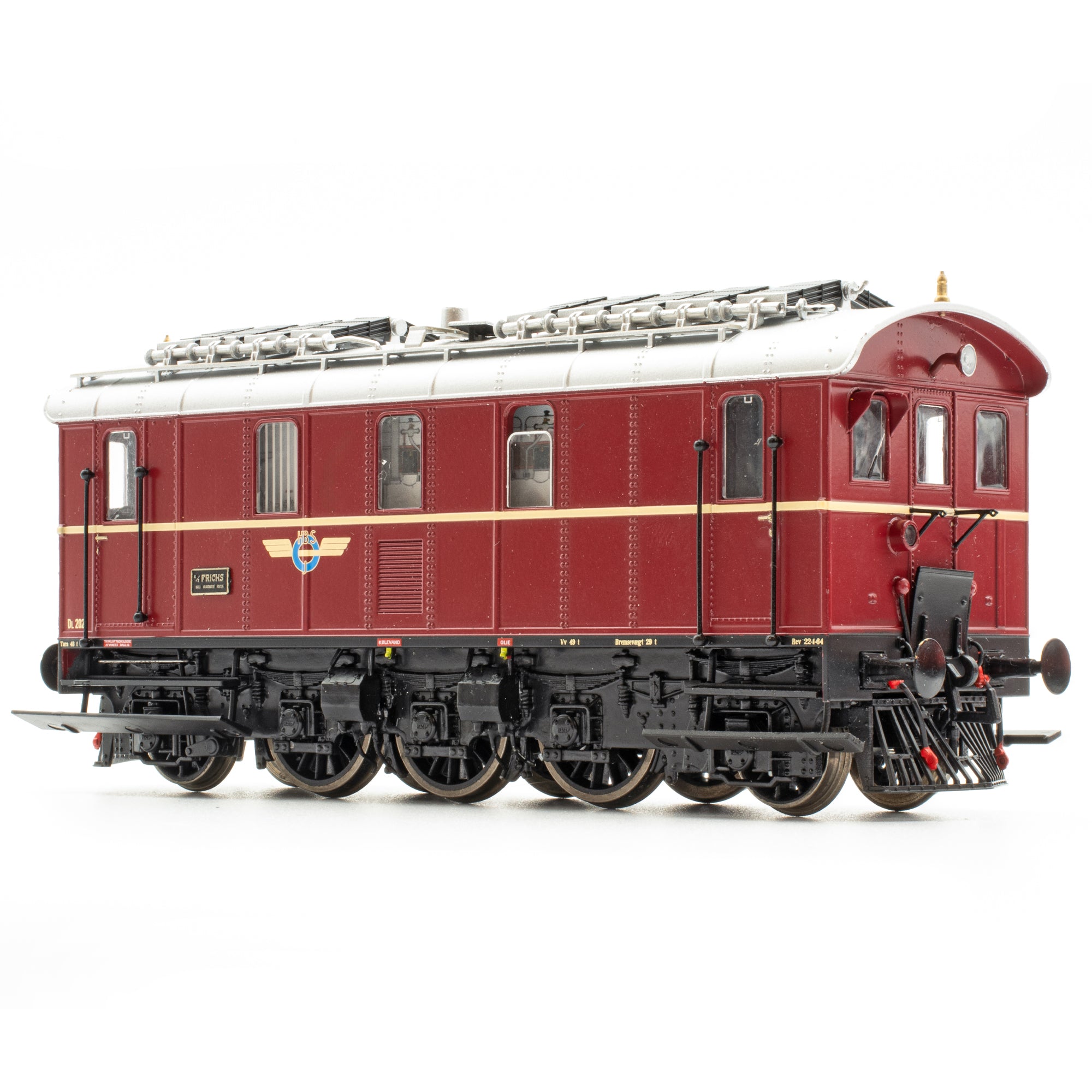 Frichs Firkantet - DL 202 - IIIc - HO Scale - DCC Silent (AC)