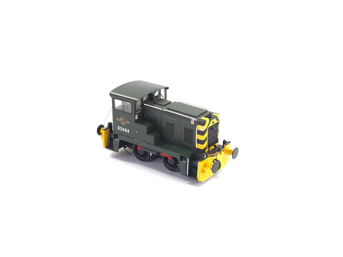 Class 02 - BR Green - D2864 - OO Scale