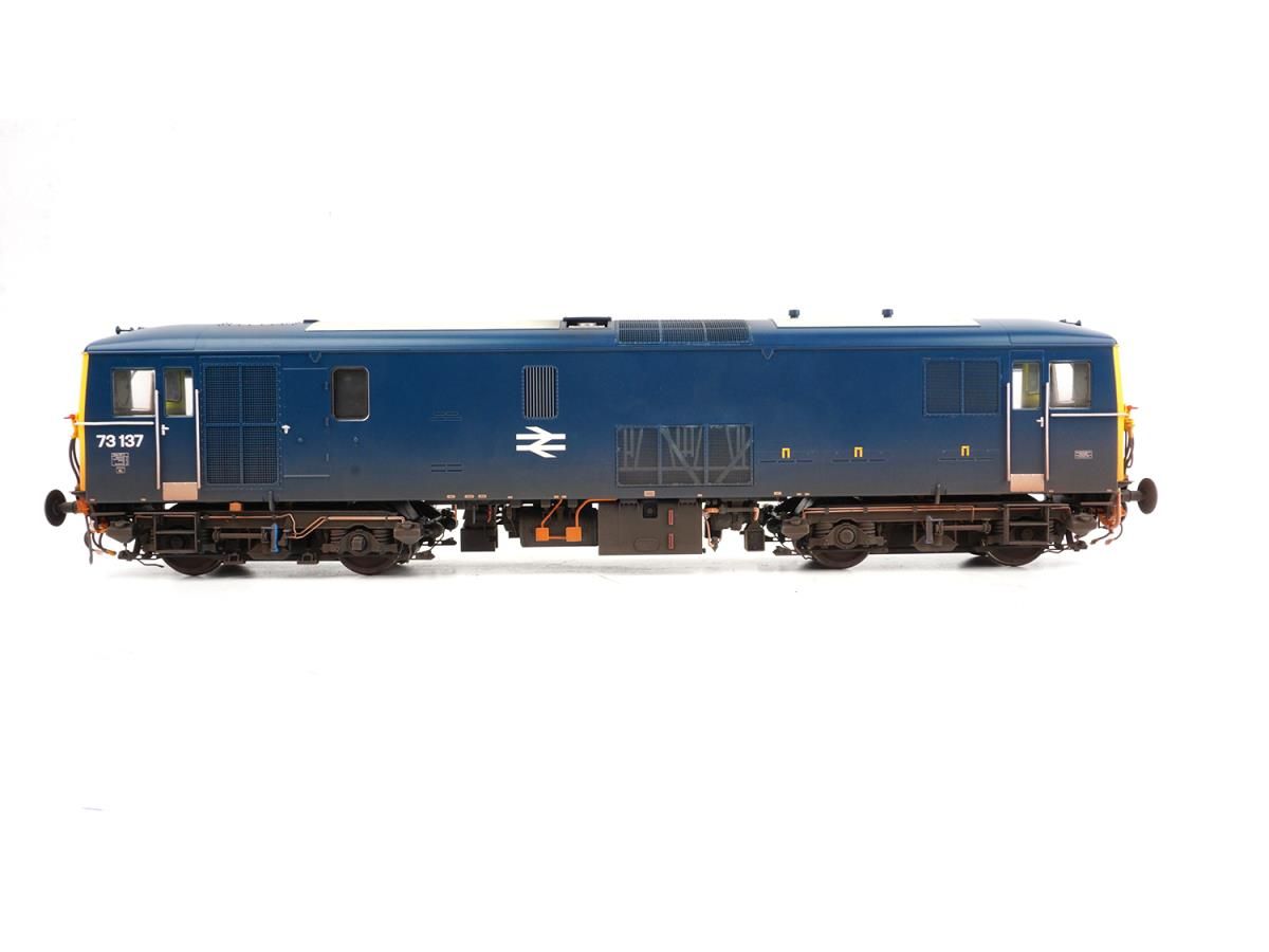 Class 73 - BR Blue - 73137 - O Scale - Weathered