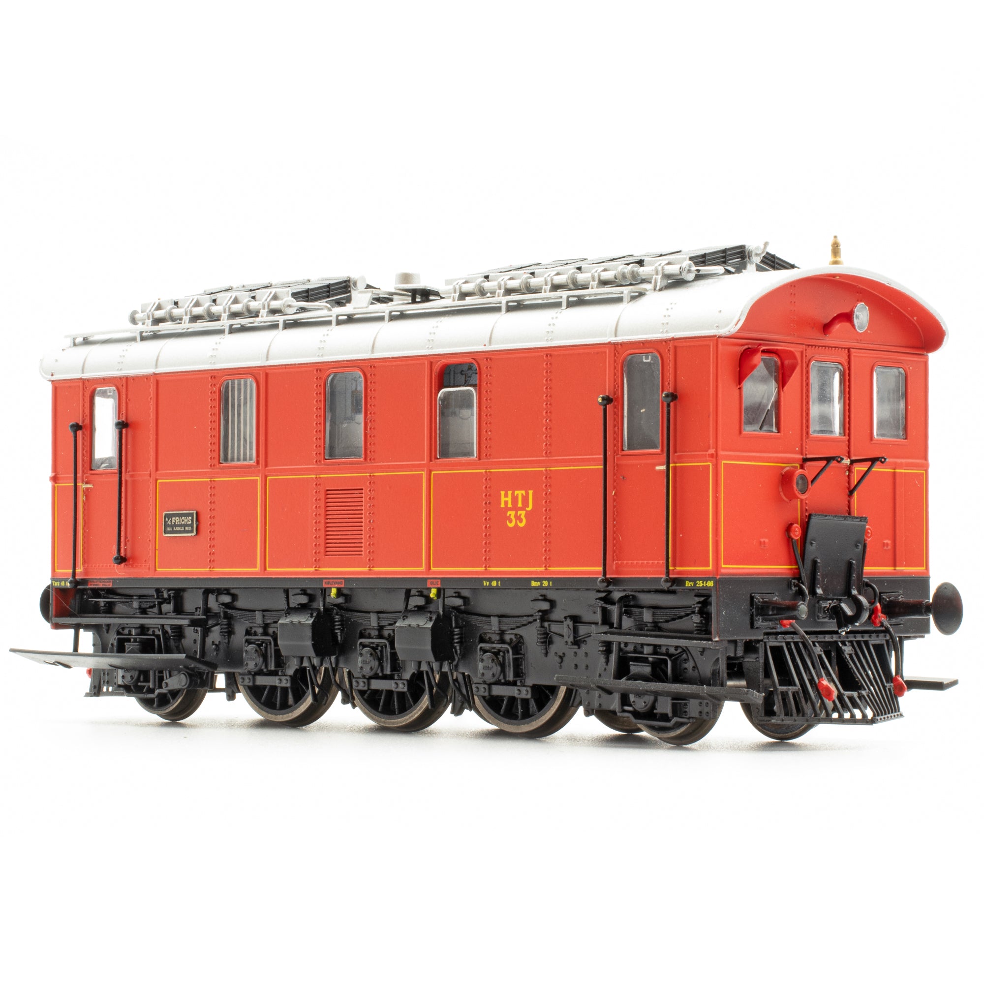 Frichs Firkantet - HTJ33 - IIIc - HO Scale - DCC Silent (AC)
