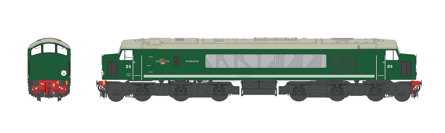 Class 44 - BR Green - D6 - OO Scale - DCC Sound Fitted