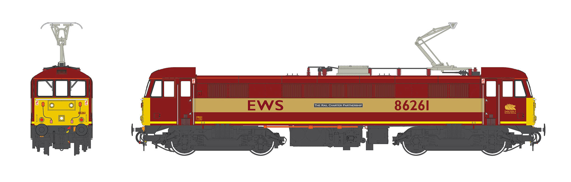 Class 86 - EWS - 86261 - OO Scale