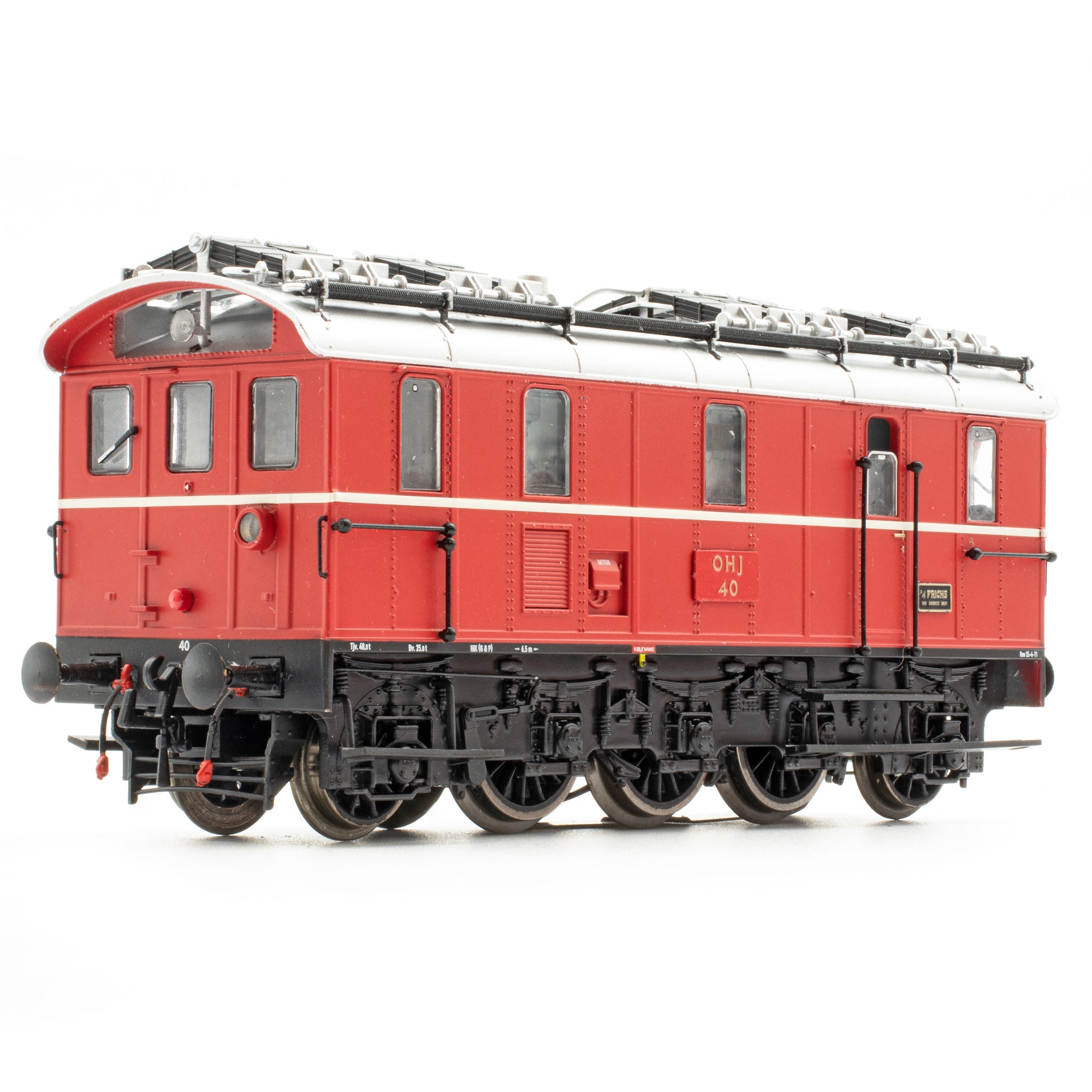 Frichs Firkantet - OHJ 40 - IVb - HO Scale - DCC Silent (AC)